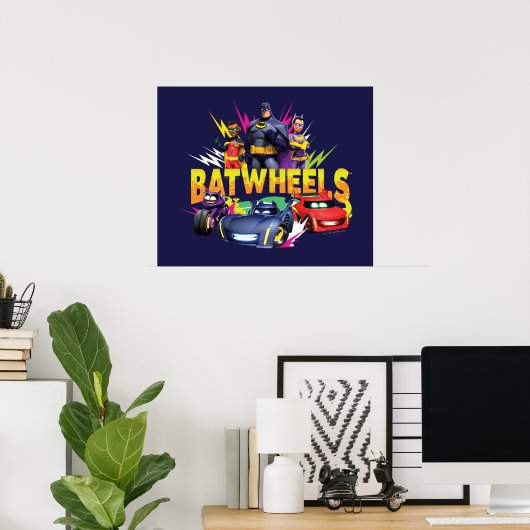 Batwheels™ Superherd Team Poster (Heimbüro)