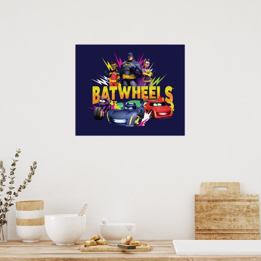 Batwheels™ Superherd Team Poster (Küche)