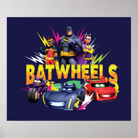 Batwheels™ Superherd Team Poster (Vorne)