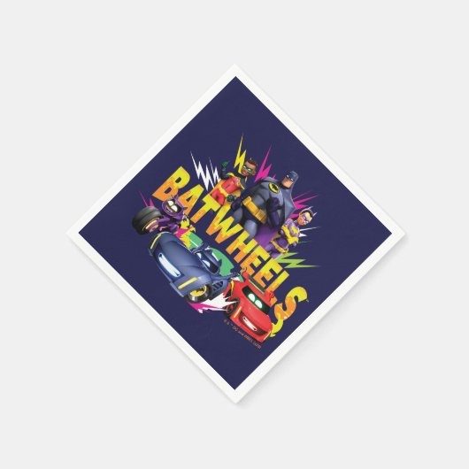 Batwheels™ Superherd Team Serviette (Ecke)