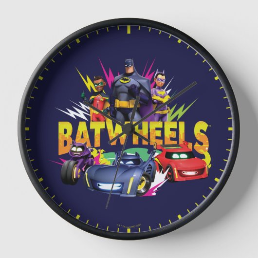 Batwheels™ Superherd Team Uhr (Vorderseite)