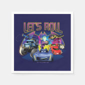 Batwheels™-Team - Lasst uns fortfahren Serviette (Vorderseite)