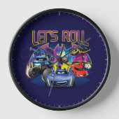 Batwheels™-Team - Lasst uns fortfahren Uhr (Vorderseite)