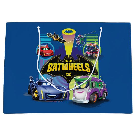 Batwheels™ Vs Legion of Zoom Große Geschenktüte (Vorderseite)