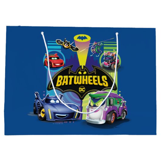 Batwheels™ Vs Legion of Zoom Große Geschenktüte (Rückseite)