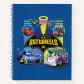 Batwheels™ Vs Legion of Zoom Notizblock (Vorderseite)