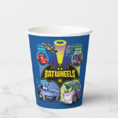 Batwheels™ Vs Legion of Zoom Pappbecher (Rückseite)