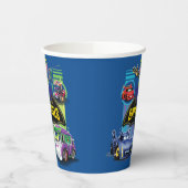 Batwheels™ Vs Legion of Zoom Pappbecher (Links)