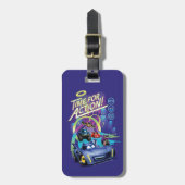 Batwheels™ - Zeit zum Handeln Gepäckanhänger (Vorderseite vertikal)