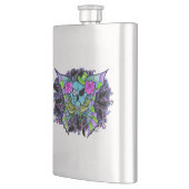 Batwing Skull Premium-Flasche Flachmann (Links)