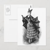 Batwoman 1899 postkarte (Vorne/Hinten)
