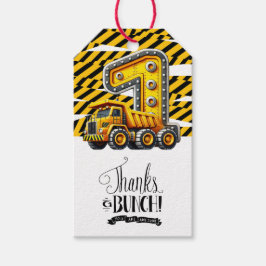 Bau 1. Geburtstag Party Geschenkanhänger