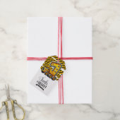 Bau 1. Geburtstag Party Geschenkanhänger (Mit Garn)