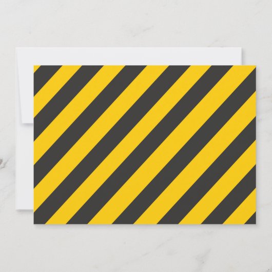 Bau 2. Geburtstag Einladung Chalkboard (Rückseite)