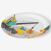 Bau 2. Geburtstag Party, Dinosaur Thema Pappteller (Schrägansicht)