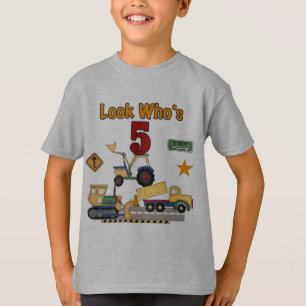 Bau-5. Geburtstags-T-Shirts und Geschenke T-Shirt