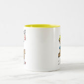 Bau-Arbeitskraft errichte ich T - Shirts und Zweifarbige Tasse (Mittel)