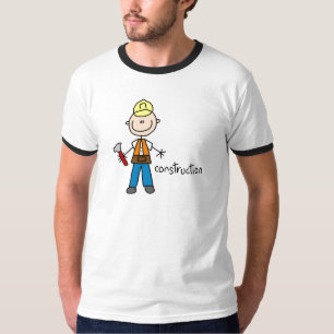 Bau-Arbeitskraft-Shirt T-Shirt