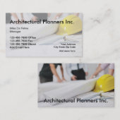 Bau-Architekten-Dienstleistungen Visitenkarte (Vorne/Hinten)