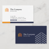 Bau-Architekten-Sozialmedium-Visitenkarte Visitenkarte (Vorne/Hinten)