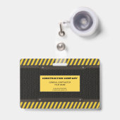 Bau Ausweis (Vorderseite mit Ausziehbar)