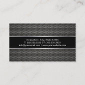 Bau Beruflicher Metallhandyman-Reparatur Visitenkarte (Rückseite)