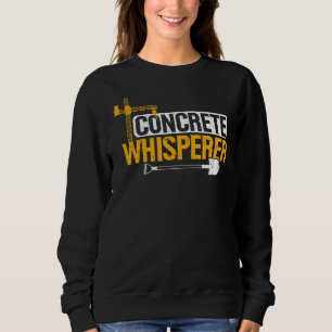 Bau Beton Whisperierpumpe Oper Sweatshirt