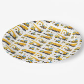 Bau Birthday Boy Baby Dusche Gastgeschenk Pappteller (Schrägansicht)