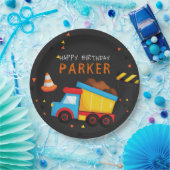 Bau Birthday Chalkboard Pappteller (Party)