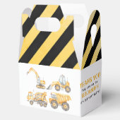 Bau Birthday Dump Truck Party Geschenkschachtel (Geöffnet)