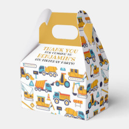 Bau Birthday Dump Truck Party Geschenkschachtel