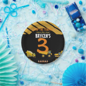 Bau Birthday Dump Truck Party Papiertafel Pappteller (Party)