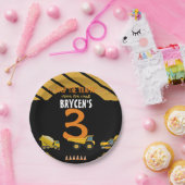 Bau Birthday Dump Truck Party Papiertafel Pappteller (Party)