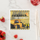 Bau Birthday Müller Party Serviette (Beispiel)