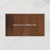 Bau-/Bodenbelag-Visitenkarte Visitenkarte (Rückseite)