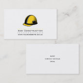 Bau-/Buildbetriebskarte Visitenkarte (Vorne/Hinten)