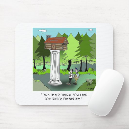 Bau-Cartoon 6369 Mousepad (Mit Mouse)