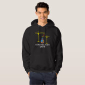 Bau Crew Bricklayer Gebäude Blöcke Maste Hoodie (Vorne ganz)