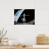 Bau der Internationalen Raumstation Poster (Küche)