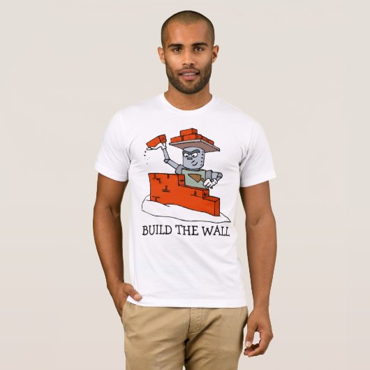 Bau der Mauer T-Shirt (Vorne ganz)