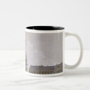 Bau der Vendome Spalte im Jahre 1803-10 Zweifarbige Tasse