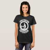 Bau des Bauleiters T-Shirt (Vorne ganz)