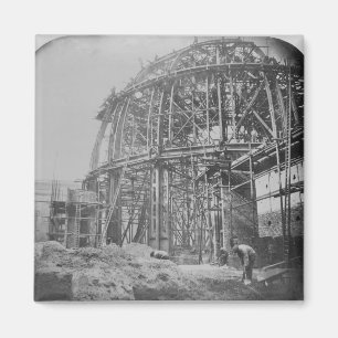 Bau des British Museum-Ablesens Magnet