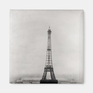 Bau des Eiffelturms Magnet