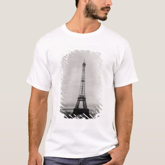 Bau des Eiffelturms T-Shirt (Vorderseite)