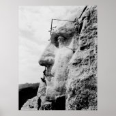Bau des Mount Rushmore Poster (Vorne)