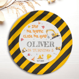 Bau Dump Truck Boy Party Teller