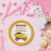 Bau Dumper Truck Birthday Pappteller (Party)