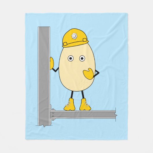 Bau Egghead Fleecedecke (Vorderseite)