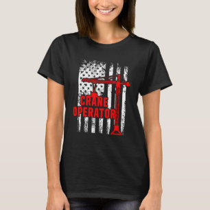 Bau eines Gebäude für den Kranbetreiber USSA T-Shirt